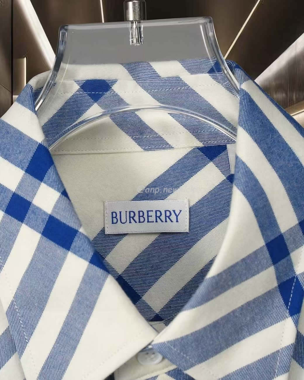 Burberry Check Cotton Shirt In Salt Check (3) - www.newkick.org